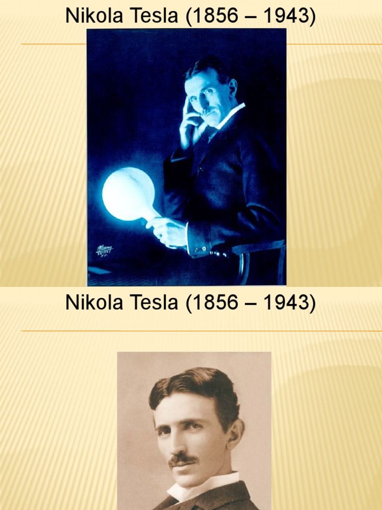 Tesla Presentation | PDF | Nikola Tesla | Electricity