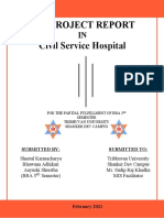 MIS Civil Hospital Report