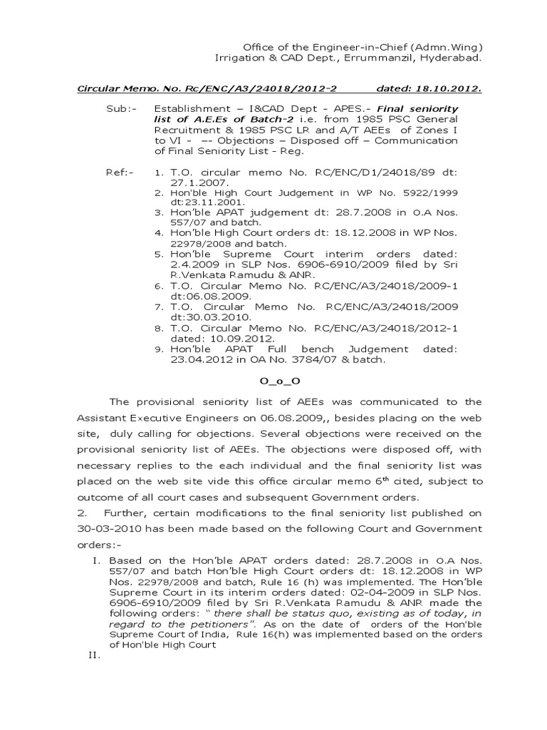 Circular Memo 1985 Batch 2 Pdf