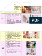 Desarrollo Motor Grueso y Fino de 0-1