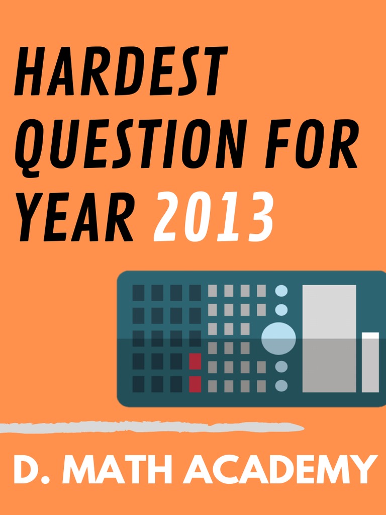 Questions For Math That Are Challenging Pdf