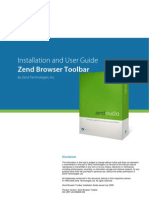 Zend Debugger Toolbar Installation Guide