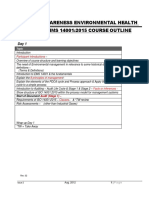 Course Outline - IMS (ISO 14001 & 45001) 