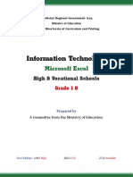 Information Technology: Microsoft Excel