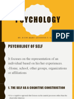 Psychology: By: E/Cdt - Marc Augustus T. Garcia