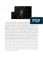 NASA article on Earth's magnetic field reversals