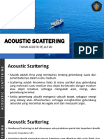 Acoustic Scattering