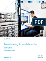 DEPLOYMENT CLIENTS Jabber To Webex