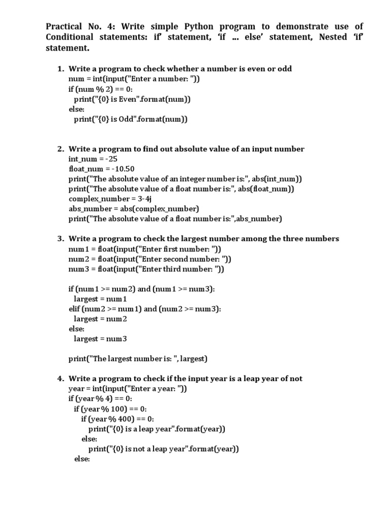 PWP Practical No. 4 | PDF | Numbers | Computer Science