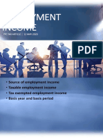 Special Article - Employment Income