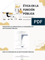 Etica en La Función Pública