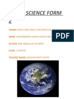 Folio Science Form