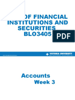 Law of Financial Institutions and Securities BLO3405: Vu - Edu.au