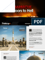 Barbecue at Doors To Hell Turkmenistan Darvaza Program