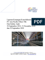 Annual Report Asia Pacific Fiber (POLY) 2021