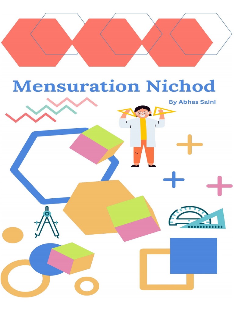 Mensuration Formulas and Concepts Guide | PDF | Area | Sphere