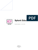 Splunk Education Student Handbook