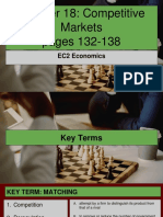 Chapter 18: Competitive Markets Pages 132-138: EC2 Economics