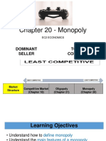 Chapter 20 Monopoly pages 148-154x