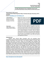 Efficiency Analysis of Fire Tube Boiler Type at Refinery Utility Unit Center For Oil and Gas Human Resources Development (PPSDM Migas) Cepu