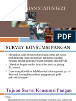 Sesi 11 - Penilaian Status Gizi - Survey Konsumsi Pangan