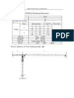 CNBM CMAX PT5210 Tower Crane Specs