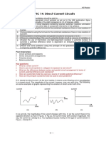 14 (Edited V2) Direct Current Circuits 2022 - Tutor - HAN