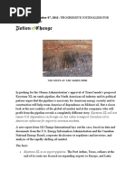 07-09-11 Keystone XL Tar Sands Pipeline