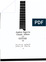 A. Segovia - Classic Album For Guitar - 14