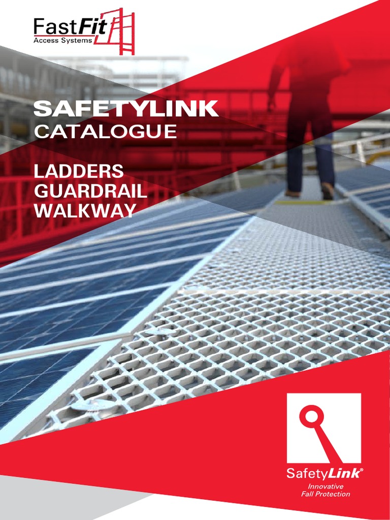 Safetylink: Catalogue Ladders Guardrail Walkway | PDF | Screw | Ladder