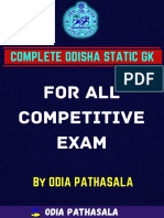 Complete Odisha Static GK: For All Competitive Exam