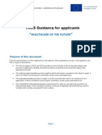 Thcs Guidance For Applicants