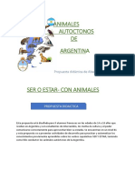 Animales Autoctonos B1