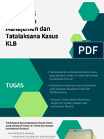 Presentasi Penugasan Manajemen Dan Tatalaksana Kasus KLB: TGC Puskesmas Baradadu