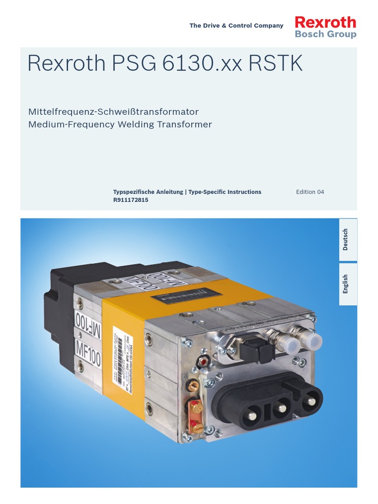 R911172815 04 PSG6130.xx RSTK D0 | PDF