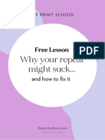 Free Lesson REPEAT Course WORKBOOK