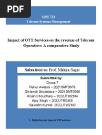 Impact of OTT Services On The Revenue of Telecom Operators: A Comparative Study