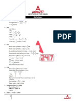 Solutions: SSC Mts Mock Test 202181