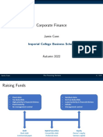 Corporate Finance: Imperial College Business School