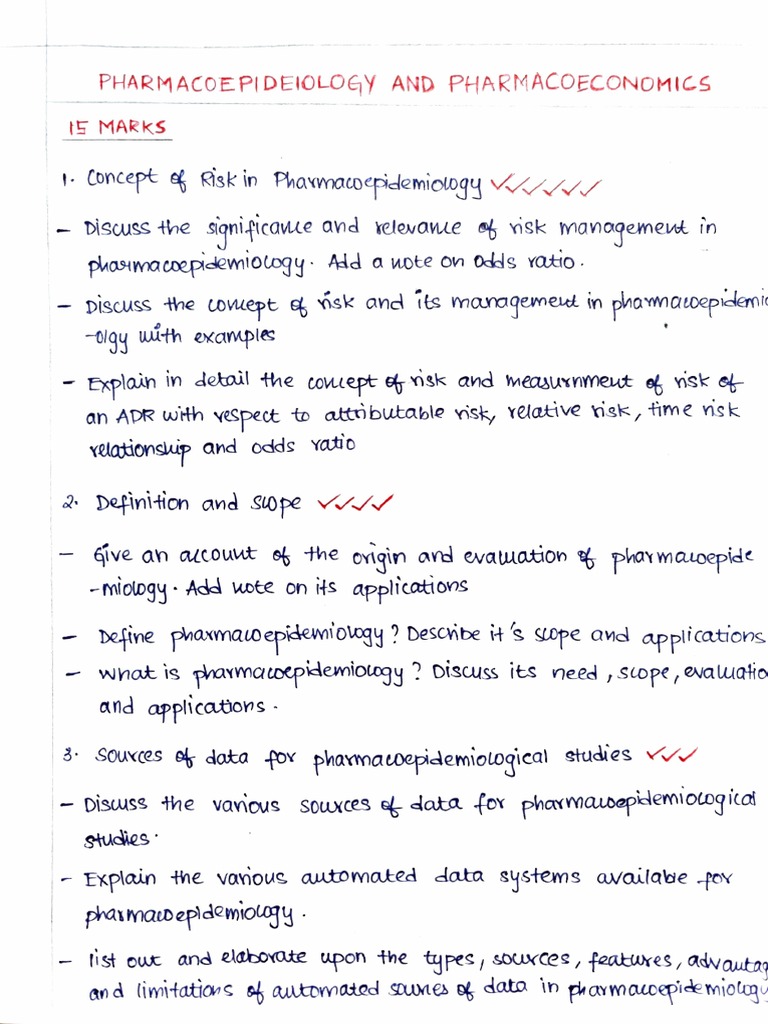 Epidemiology Questions PDF Medicine Health Care