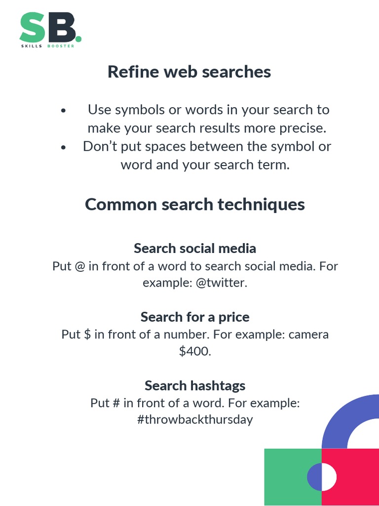 Effective Search Techniques Explained | PDF
