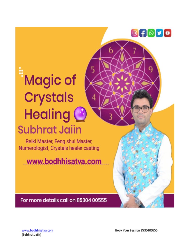 1 Crystal Healing PDF Free PDF Ebook Download Free PDF Copyright Chakra