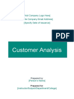 customer-analysis-template