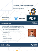 SoftUni-Python 3.11-What's New