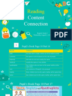 Reading: Content Connection