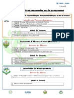 Liste Filieres Concernees Programme