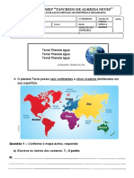 1 Avaliação Do 5 º Ano