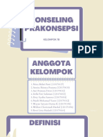 Kelompok 7B - Konseling Prakonsepsi