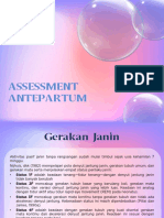 Assessment Antepartum