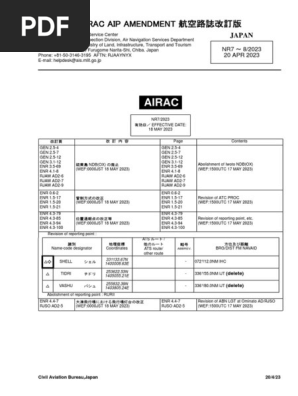 航空路図誌　低高度用1＆2　平成13年3月15日号 航空路図誌 低高度用 FLIGHT INFORMATION PUBLICATION (LOW ALT